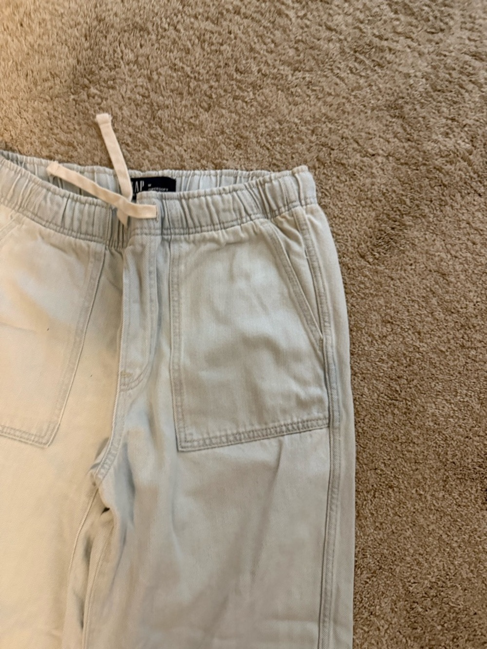 GAP NWOT❗️Super Soft Pull On Barrel Jeans - Picture 5 of 12